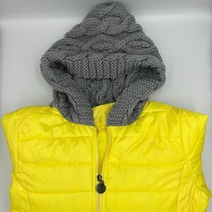 Hooded Yellow Bomber Jacket